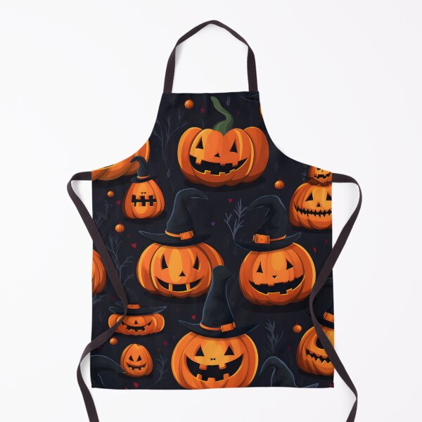 Item preview, halloween pumpkin seamless image designed and sold by Witchanun Komutthong.
