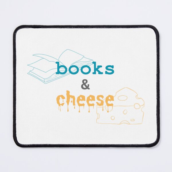 Item preview, Books & Cheese designed and sold by TheBookRealm.