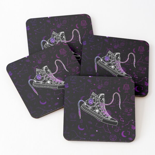 Item preview, Sagittarius high tops - Space laces designed and sold by MickeyEdwards.