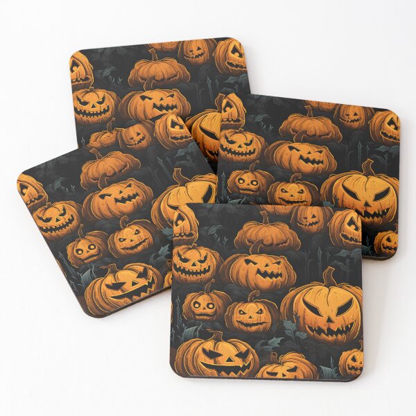 Item preview, halloween pumpkin seamless image designed and sold by Witchanun Komutthong.