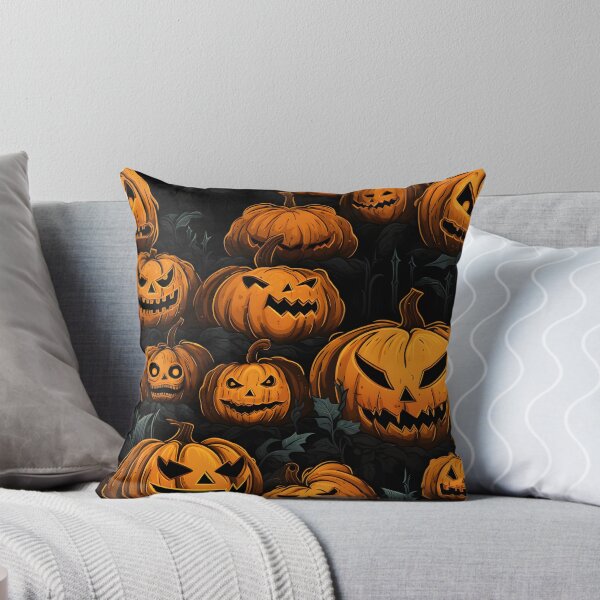Item preview, halloween pumpkin seamless image designed and sold by Witchanun Komutthong.