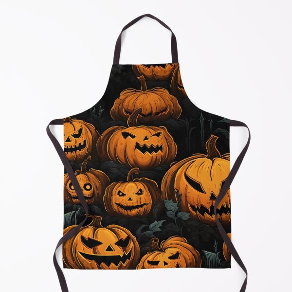 Item preview, halloween pumpkin seamless image designed and sold by Witchanun Komutthong.