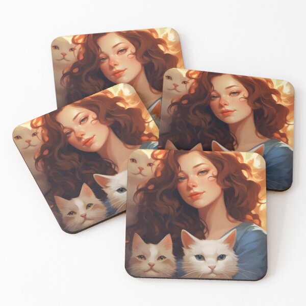 Item preview,  A Woman and Her Purr-fect Companion designed and sold by Cat Lady's  Chic Corner.