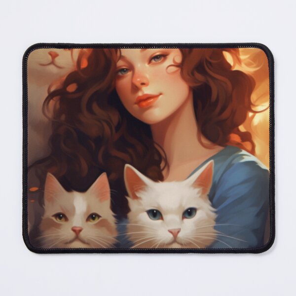 Item preview,  A Woman and Her Purr-fect Companion designed and sold by Cat Lady's  Chic Corner.