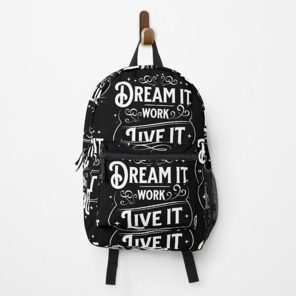 Item preview, Dream It Work Live It, vintage motivation designed and sold by Growthmind7.
