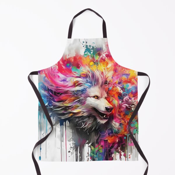Item preview, Wolf painting designed and sold by ManuelAndreas.