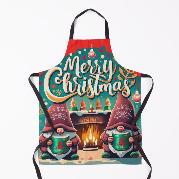 Item preview, Cheers with Christmas Gnomes - Festive Drink Art designed and sold by Emaga Digital Studio.