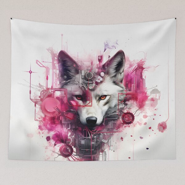 Item preview, Wolf painting designed and sold by ManuelAndreas.