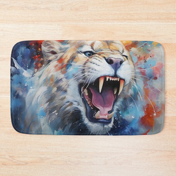 Item preview, Lion painting designed and sold by ManuelAndreas.