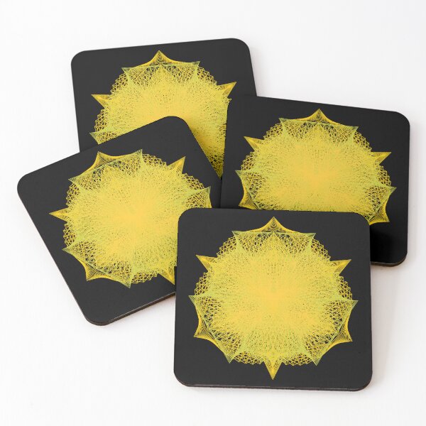 Item preview, CirclesOnCircle-2B [11110044-Yellows-BB] designed and sold by LottMultimedia.