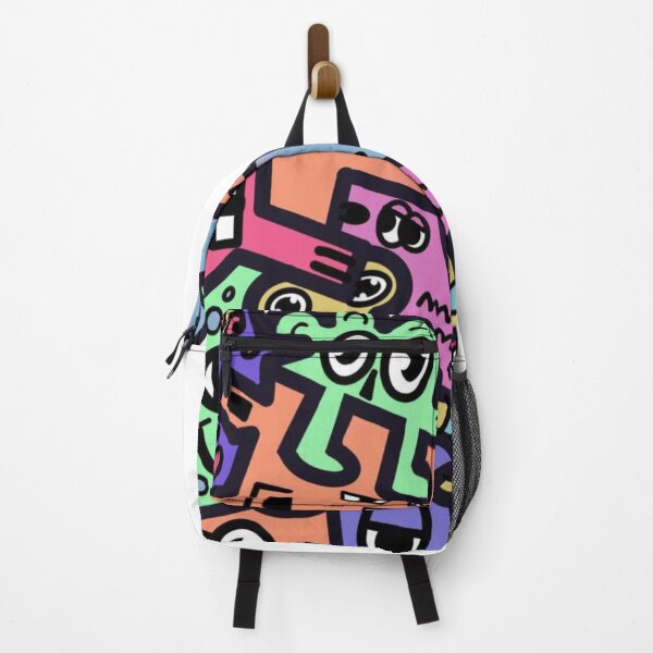 Item preview, Colourful Funny Creative Character Original Doodle Art designed and sold by CreativeCanvas6.