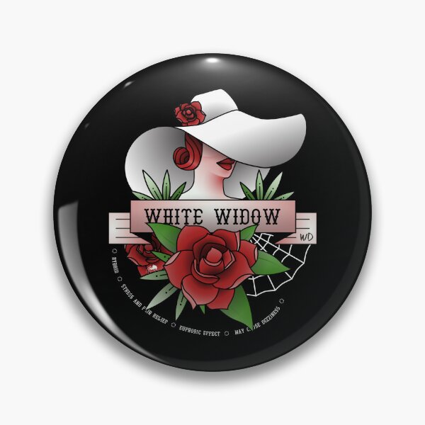 Item preview, White Widow designed and sold by WeedDictionary.