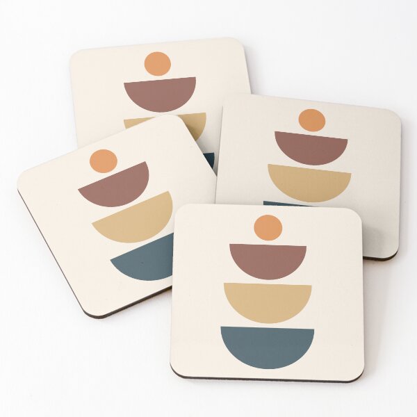Item preview, Mid Century Semi Circles And Circle Pattern designed and sold by Paigaam.