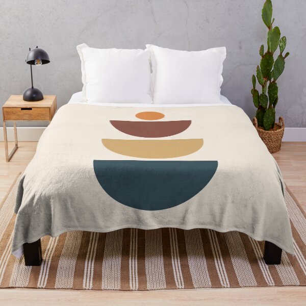 Item preview, Mid Century Semi Circles And Circle Pattern designed and sold by Paigaam.