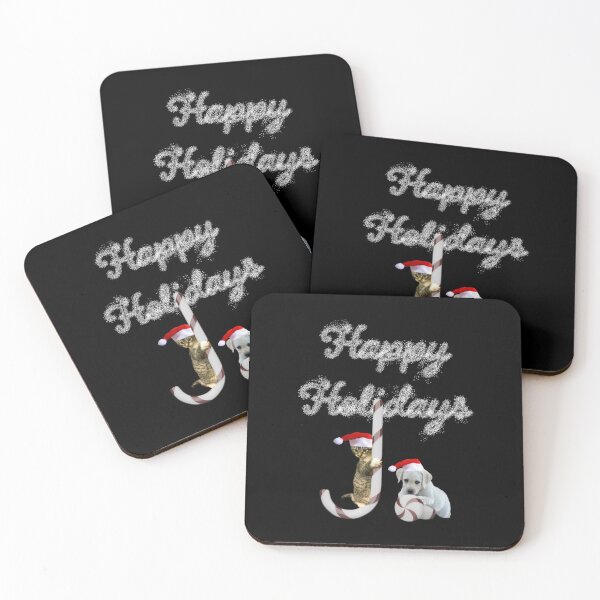 Item preview, Cute Holiday Themed Design - Puppy, Kitten & Candy designed and sold by OG-Graphics.
