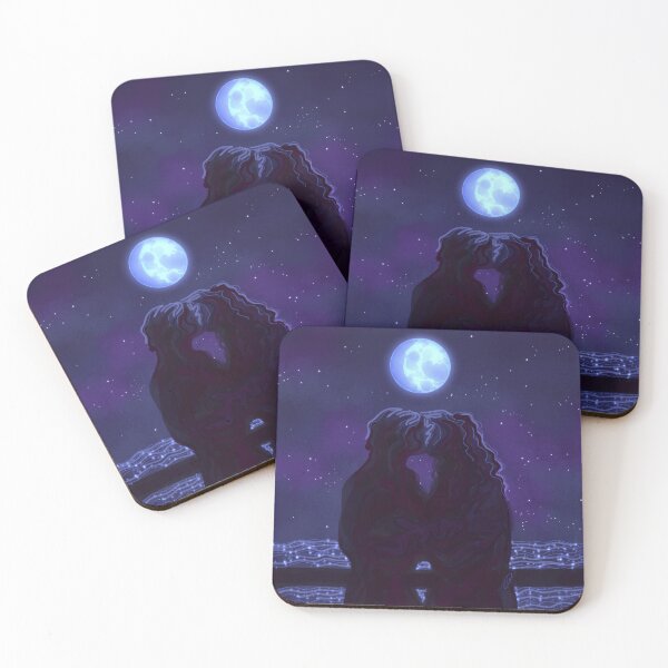 Item preview, under the glittering moon - digital painting designed and sold by XP's Art Page.