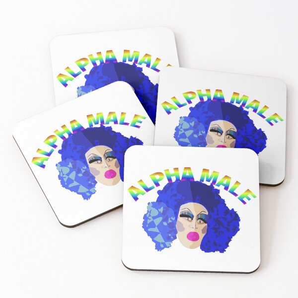 Item preview, Drag Queen with slogan reading Alpha Male designed and sold by ericrautenbach.