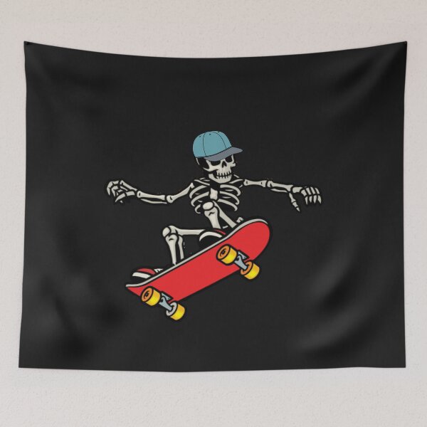 Item preview, Skeleton on a skateboard designed and sold by SabatStudio.