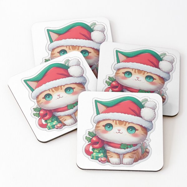 Item preview, kawaii kitty cat x christmas designed and sold by AP.