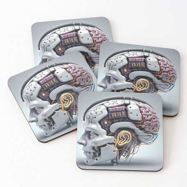 Item preview, Cyborg Human Brain designed and sold by KoliBabb.
