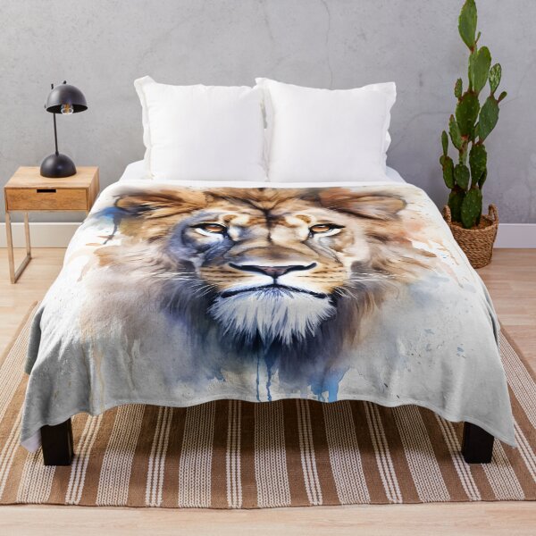 Item preview, Lion painting designed and sold by ManuelAndreas.