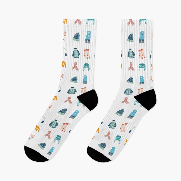 Item preview, Beautiful illustrations of winter clothing and accessories designed and sold by huape.