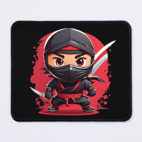 Item preview, Ninja warrior red black designed and sold by mrlazypl.