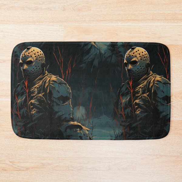 Item preview, A Friday the 13th nightmare and mask pattern chills designed and sold by StrawberryJolly.