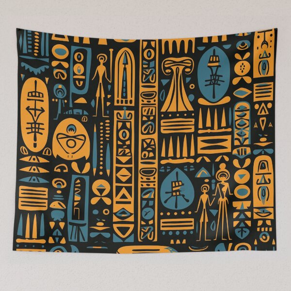 Item preview, African abstract style designed and sold by annabubster.