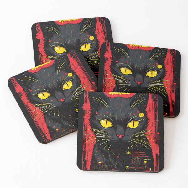 Item preview, kedic black cat 2 designed and sold by Kalsaver.