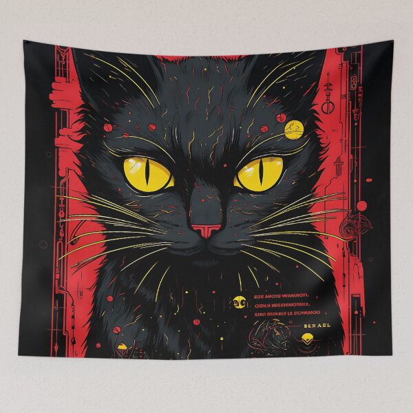 Item preview, kedic black cat 2 designed and sold by Kalsaver.