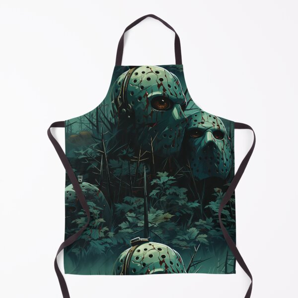Item preview, A Friday the 13th nightmare and mask pattern haunts designed and sold by StrawberryJolly.