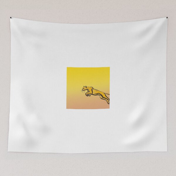Item preview, A trotting yellow panther designed and sold by Drake Lewdly.