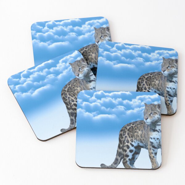 Item preview, A milking sky blue leopard designed and sold by Drake Lewdly.
