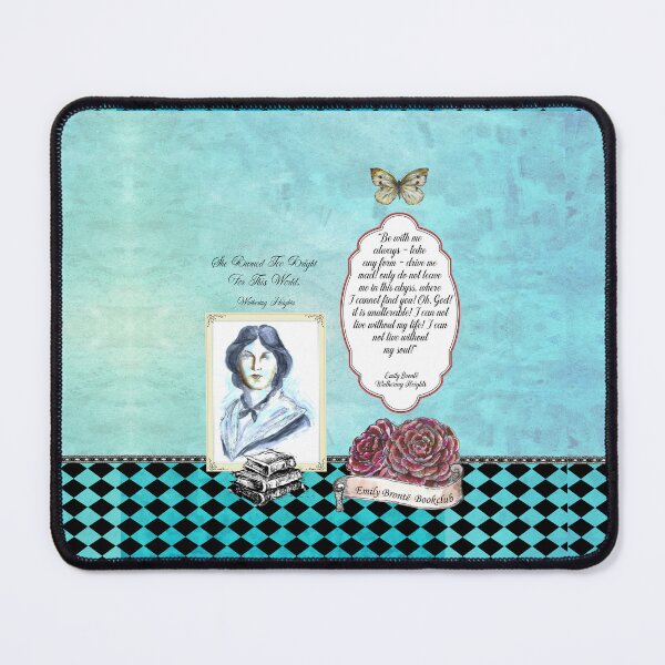 Item preview, Emily Bronte Bookclub - Withering Heights - The Bronte sisters quote. designed and sold by FanitsaArt.