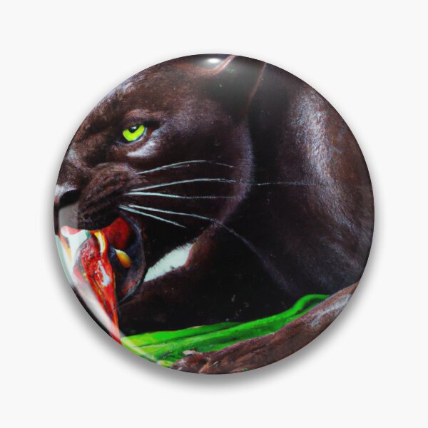 Item preview, A filling olive panther designed and sold by Drake Lewdly.