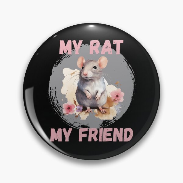 Item preview, Watercolor Rat My Rat My Friend designed and sold by Madlen-moon.