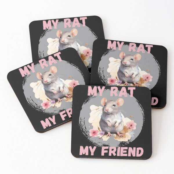 Item preview, Watercolor Rat My Rat My Friend designed and sold by Madlen-moon.