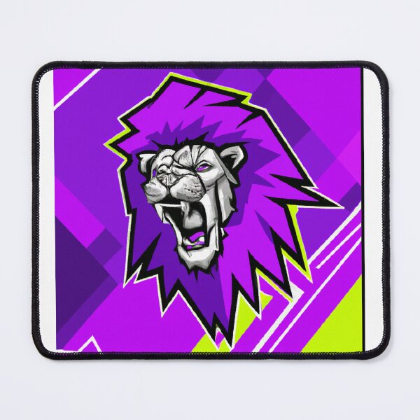 Item preview, A spotting purple lion designed and sold by Drake Lewdly.