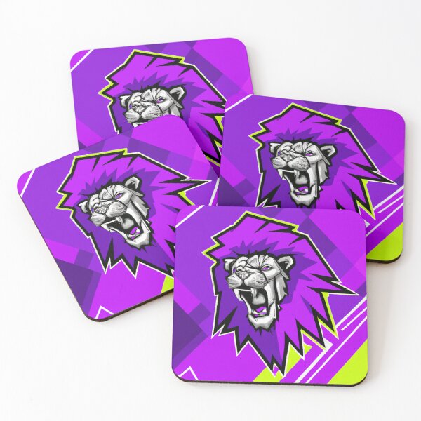 Item preview, A spotting purple lion designed and sold by Drake Lewdly.