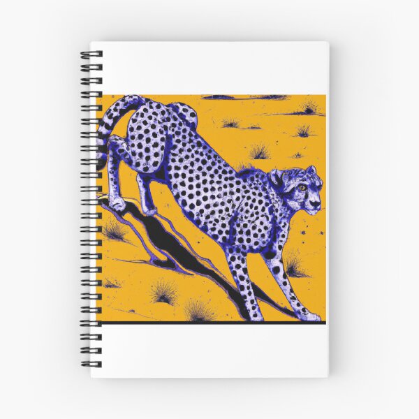 Item preview, A wasting indigo cheetah designed and sold by Drake Lewdly.