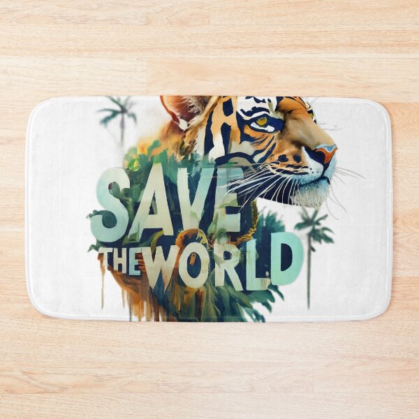 Item preview, Wildlife Needs Us - Environmental Awareness Design designed and sold by Emaga Digital Studio.