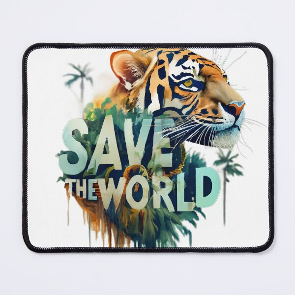 Item preview, Wildlife Needs Us - Environmental Awareness Design designed and sold by Emaga Digital Studio.