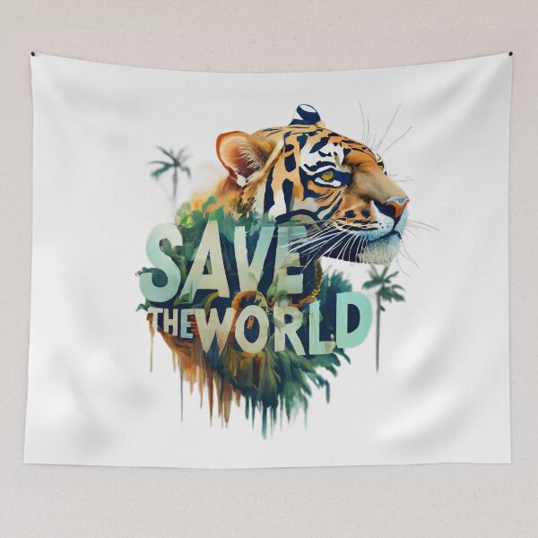Item preview, Save the world, endangered animal species designed and sold by emaga.