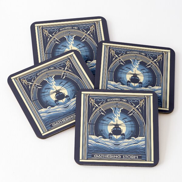 Item preview, Godspeed's Gathering Storm designed and sold by Wanderdreaming.