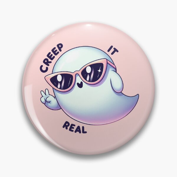 Item preview, Creep It Real - Chilled Out Ghost designed and sold by ZenEverAI.