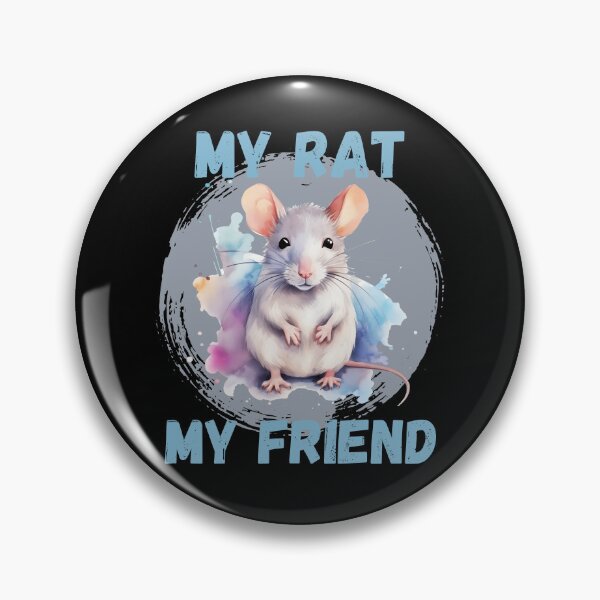 Item preview, Watercolor Rat My Rat My Friend designed and sold by Madlen-moon.