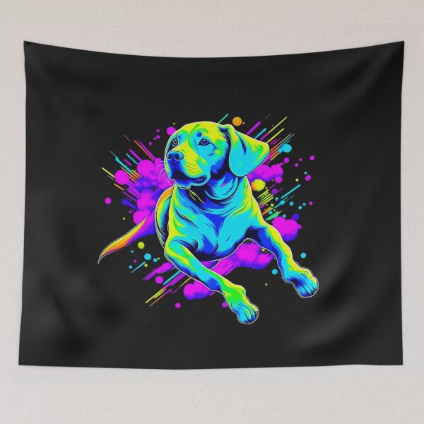 Item preview, Psychedelic Labrador designed and sold by Appareltee.