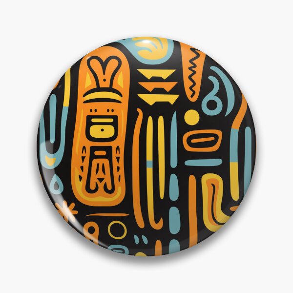 Item preview, African tribal abstract style designed and sold by annabubster.