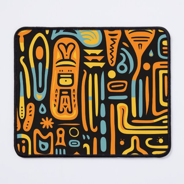 Item preview, African tribal abstract style designed and sold by annabubster.